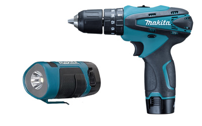 Parafusadeira/ Furadeira bateria HP330DWLE Makita
