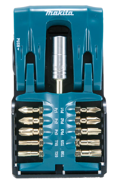 Jogo de bits 11pçs B-28597 MAKITA