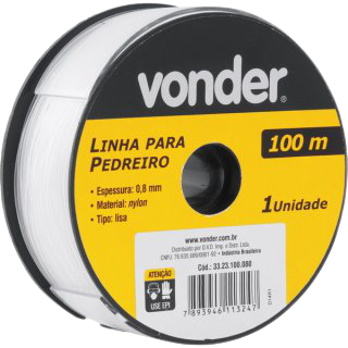 Linha para pedreiro lisa VONDER