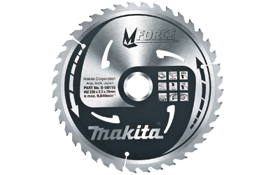Disco de serra circular 185x20x24D A-89729 MFORCE MAKITA