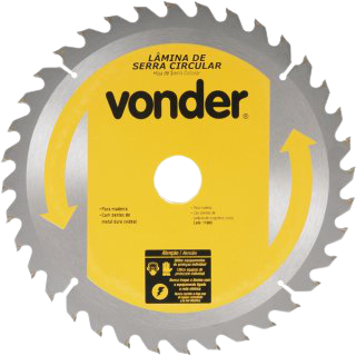Disco de serra circular vídea 250x30x36D VONDER