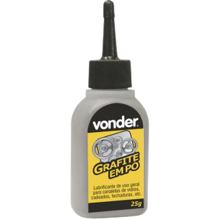 Grafite em pó 25g cartela VONDER