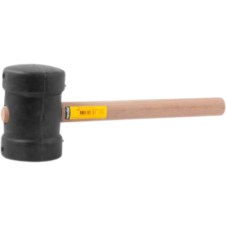 Martelo de borracha 80mm preto VONDER