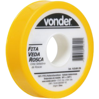 Fita veda rosca 18mm x 50m VONDER