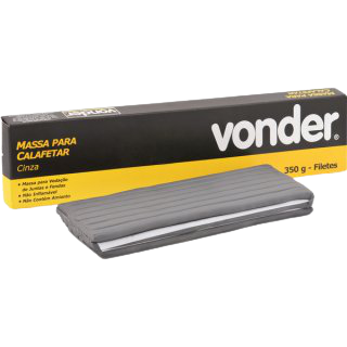 Massa para calafetar 350g cinza VONDER