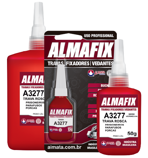 Trava rosca vermelho (10g/50g) A3277 ALMAFIX