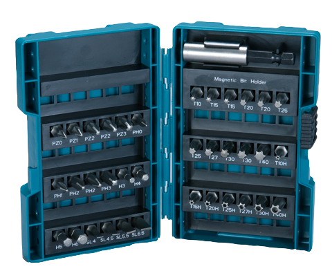 Kit de bits 37pçs B-28606 MAKITA
