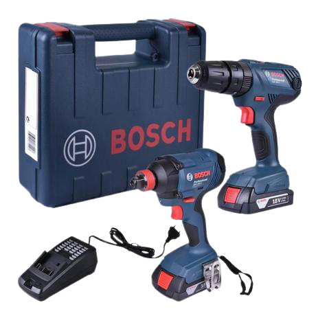 Combo Paraf/Ch Imp Bat Biv 18V GSB/GDX 180-LI BOSCH