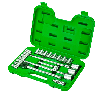 Jogo de Soquete estriado encaixe 1/2" (3/8" a 1 1/4") 204906BR BELZER