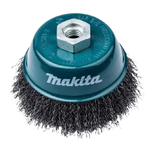 Escova copo aço ondulado 4" 100mm D-55114 MAKITA