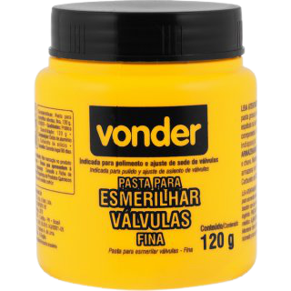 Pasta para esmerilhar válvulas 120g fina VONDER