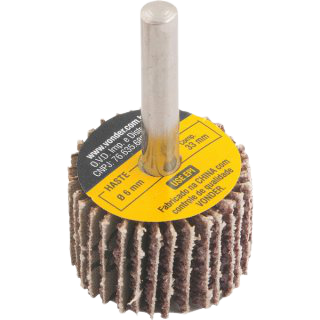 Roda lixa c/ haste 1/4" 30 x 20mm G36 VONDER