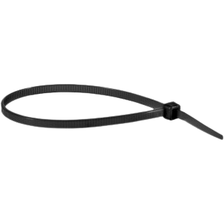 Abraçadeira nylon 14cm c/20 preta VONDER