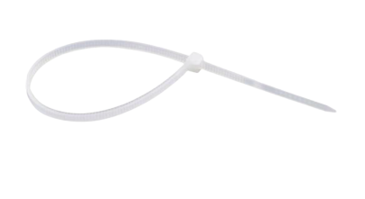 Abraçadeira nylon 20cm c/100 branca NOVE54