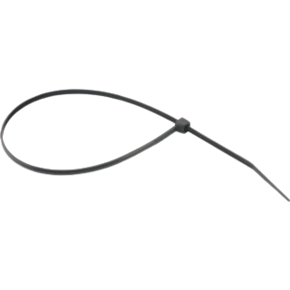 Abraçadeira nylon 20cm c/20 preta VONDER