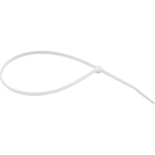 Abraçadeira nylon 40cm c/10 branca VONDER