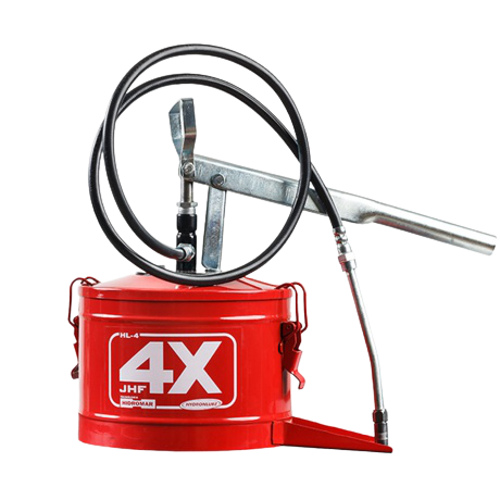 Bomba para graxa com balde 4Kg HL-4 JHF 4X HYDRONLUBZ