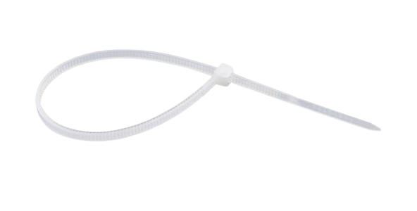 Abraçadeira nylon 40cm c/100 branca NOVE54