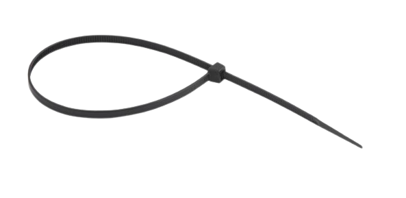 Abraçadeira nylon 40cm c/100 preta NOVE54