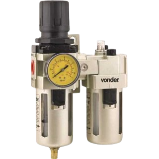 Filtro regulador/lubrificador RL 120 1/2" VONDER