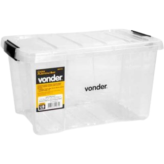 Caixa plástica transparente CBV 015 VONDER