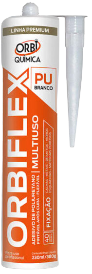 Selante poliuretano 380g branco ORBI