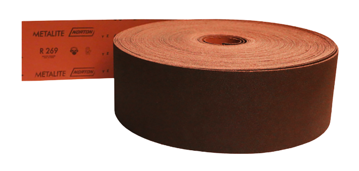 Cinta lixa (1500 x 25mm) G320 R269 Metalite NORTON