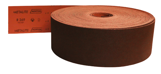 Cinta lixa (1500 x 25mm) G400 R269 Metalite NORTON